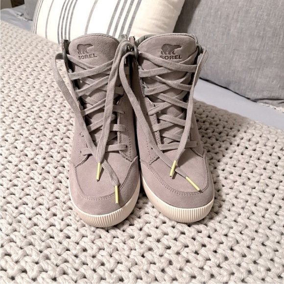 Sorel Out N About II Lace-Up Wedge Sneaker Boots - Picture 5 of 7